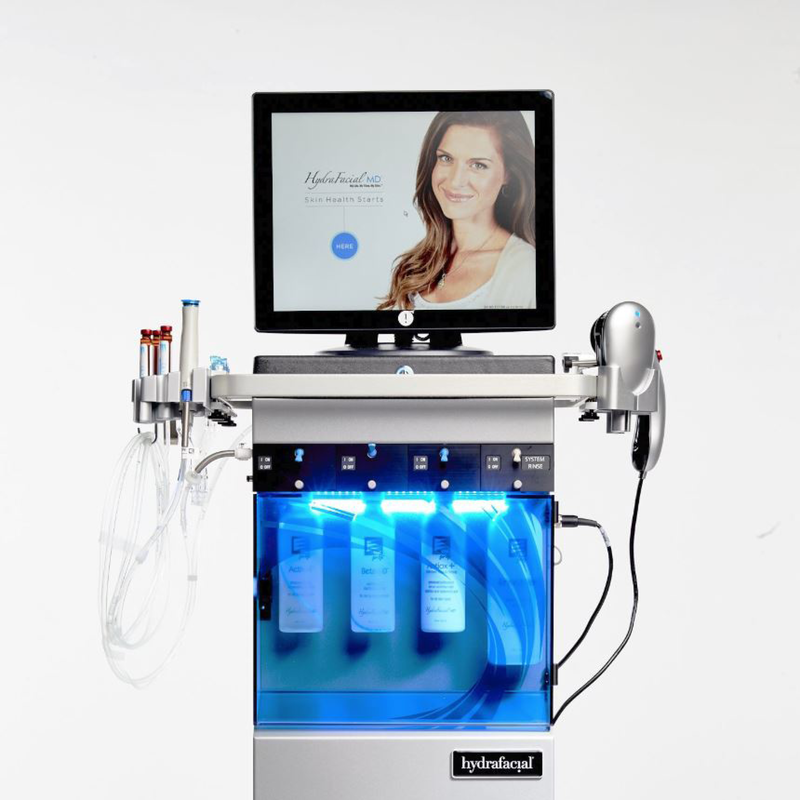 Den nyeste HydraFacial-maskinen ved klinikken