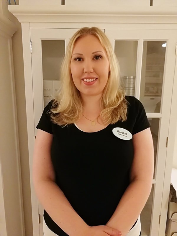 Susanne, hud- og massasjeterapeut